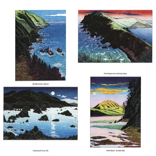 California Wild Coast Note Cards
