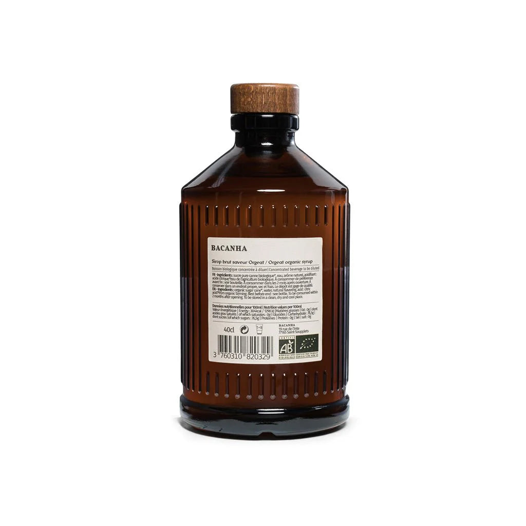 Raw Orgeat Syrup