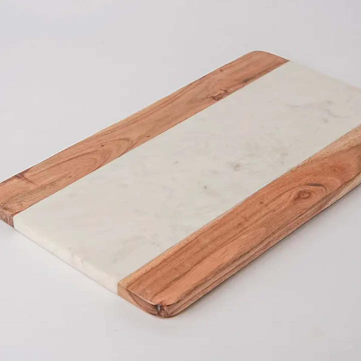 Marble and Acacia Wood Serving Board