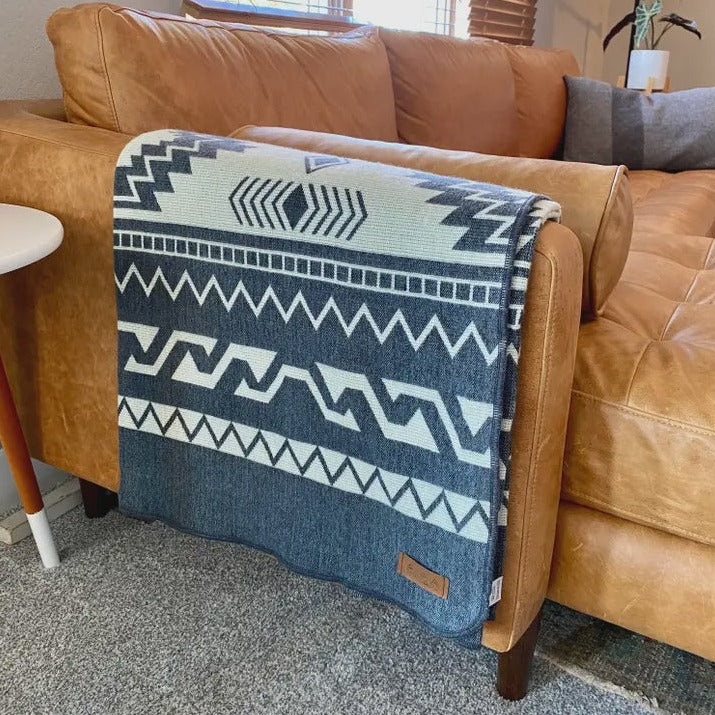 Andean Alpaca Blanket Stone