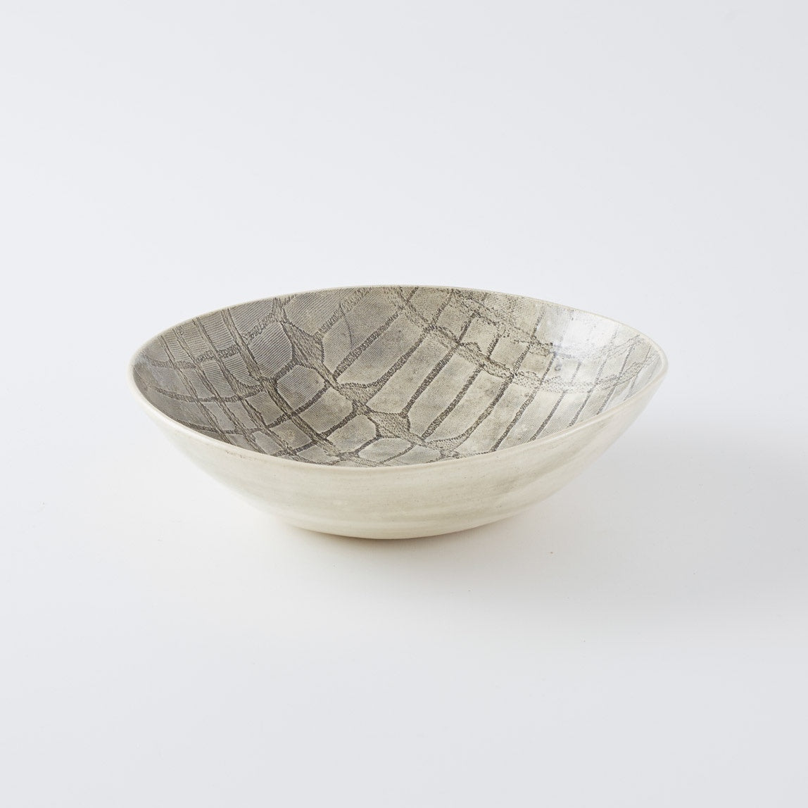 Medium Salad Bowl Print Black