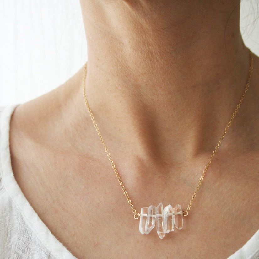 Raw Crystal Necklace