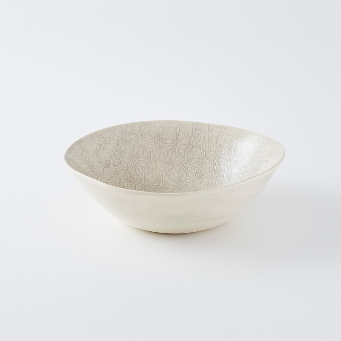 Medium Salad Bowl Print Warm Grey