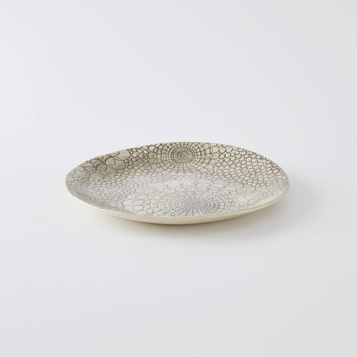 Side Plate Print Black