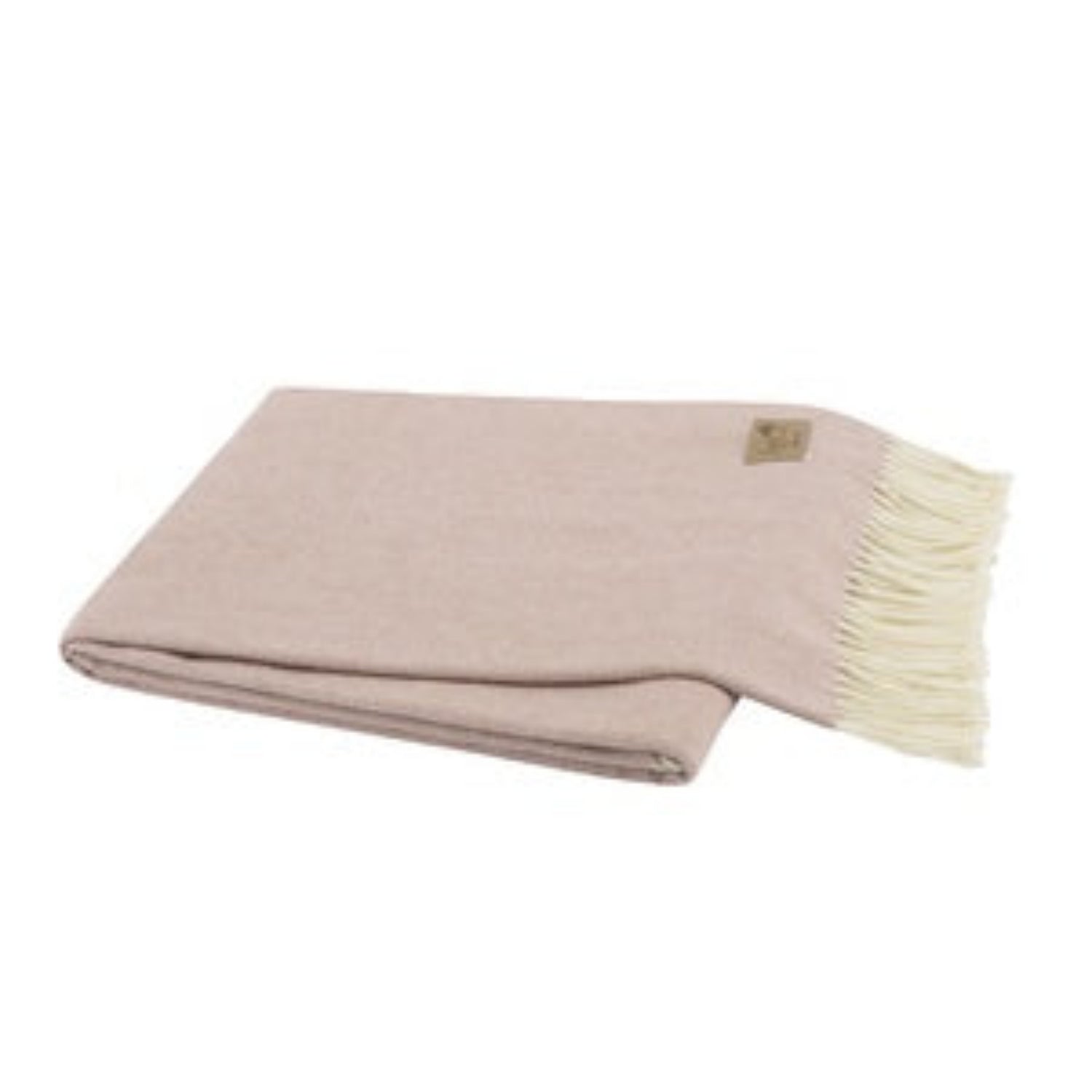 Herringbone Rose Quartz Throw