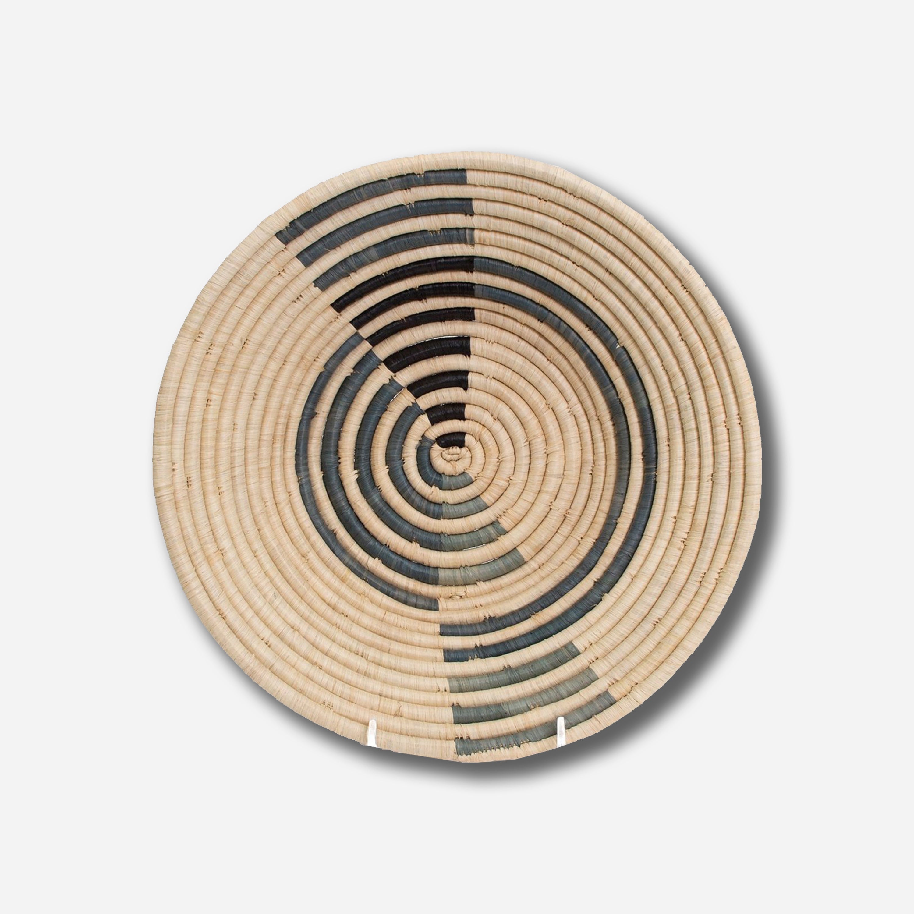 Opal Gray Geo Large Basket