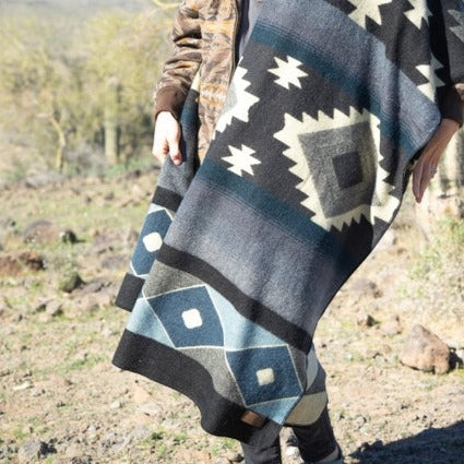 Andean Alpaca  Blanket Midnight