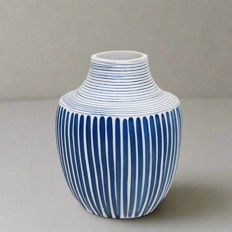 Inca Mini S-Vase Blue