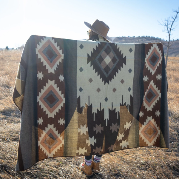 Andean Mojave Brown Blanket