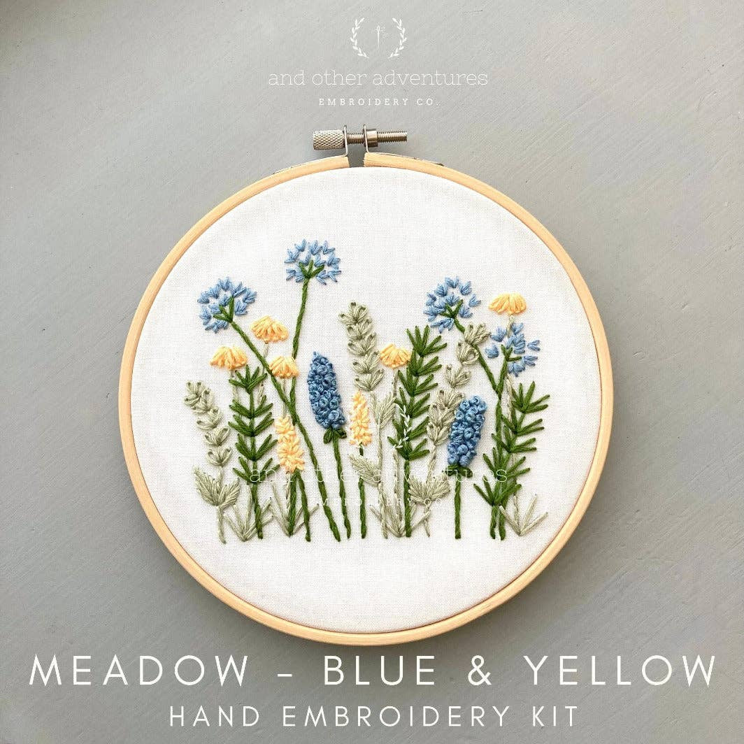 Meadow in Blue & Yellow
