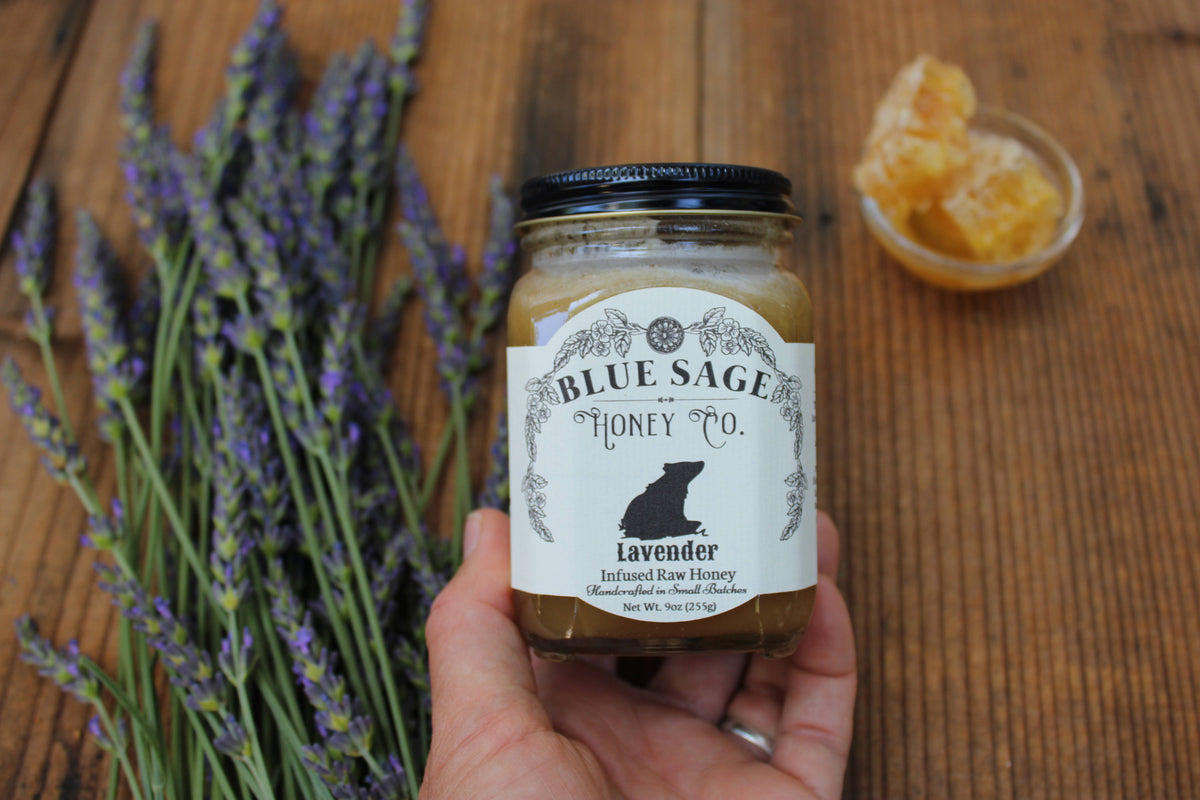 Lavender Infused Raw Honey