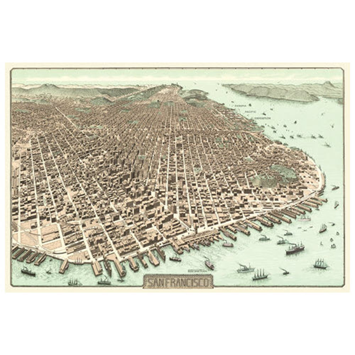 San Francisco Mint Green