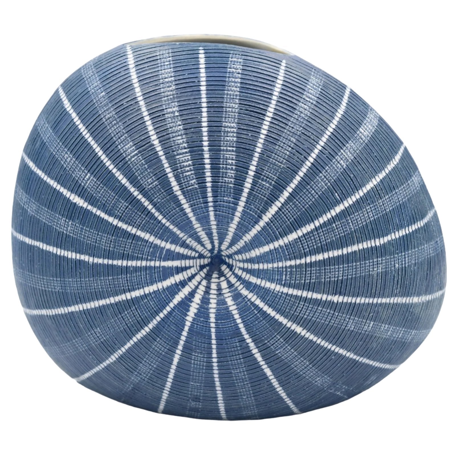 Diva Indigo Round Bud D-Vase