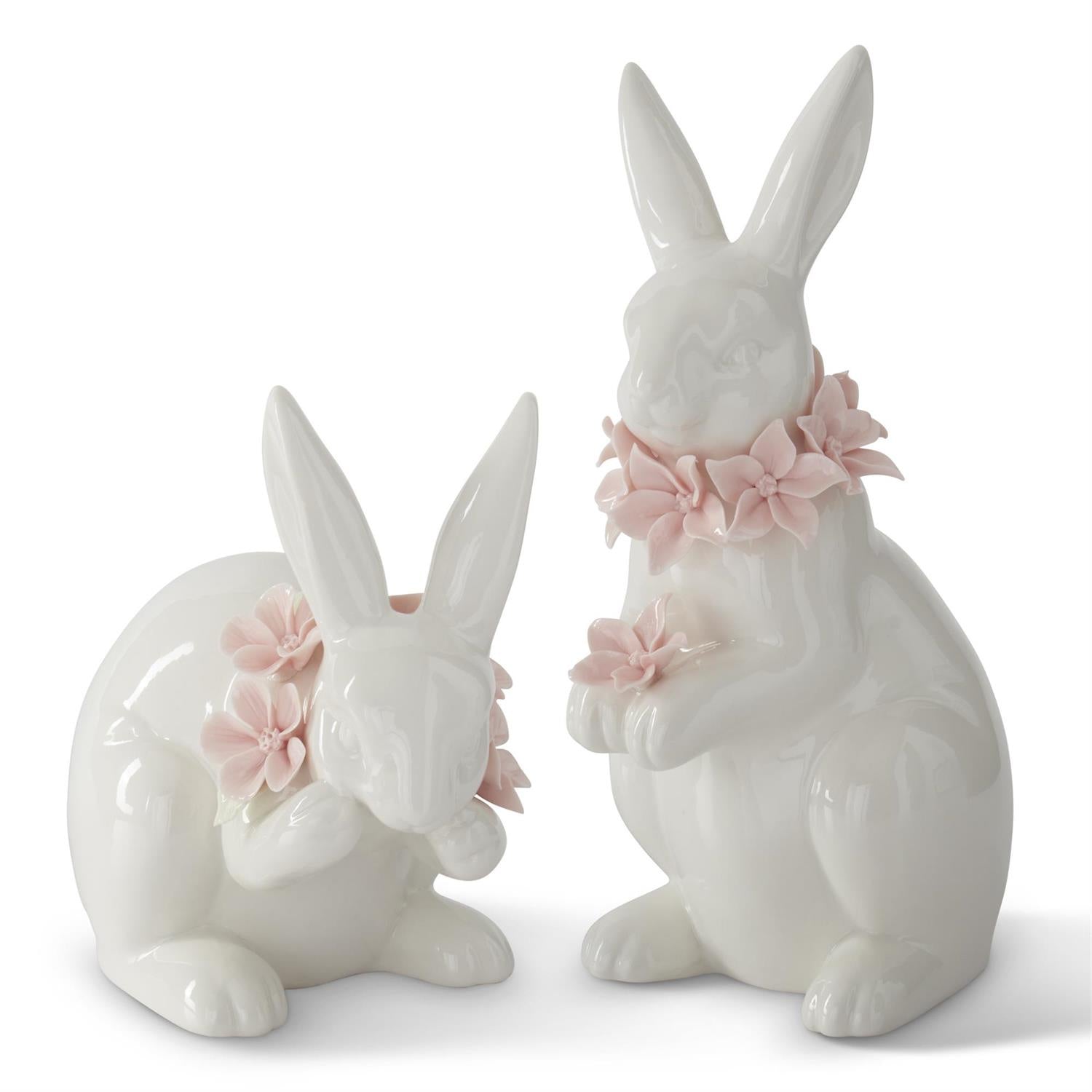 White Ceramic Easter Bunny