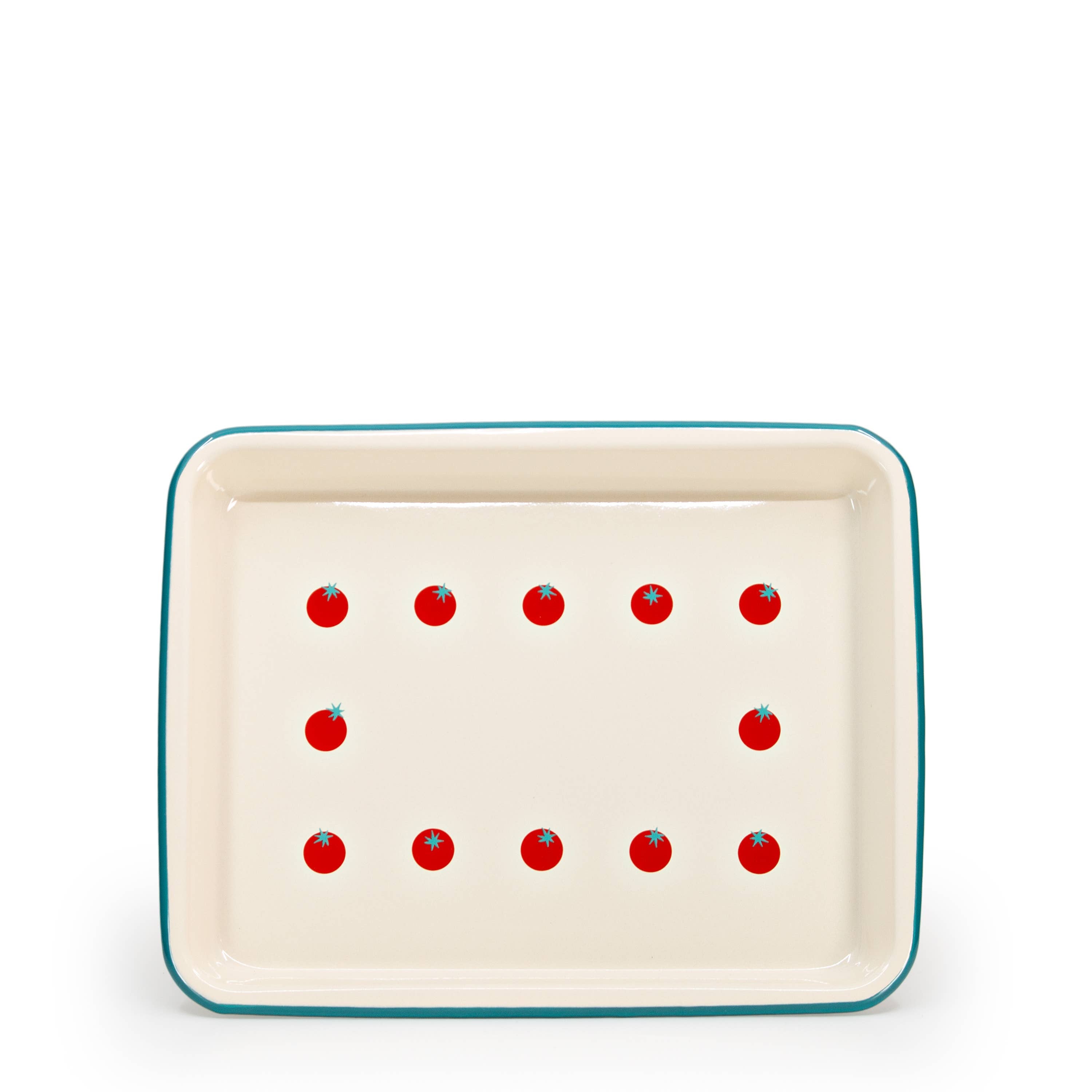 Tomato Small Rectangle Tray
