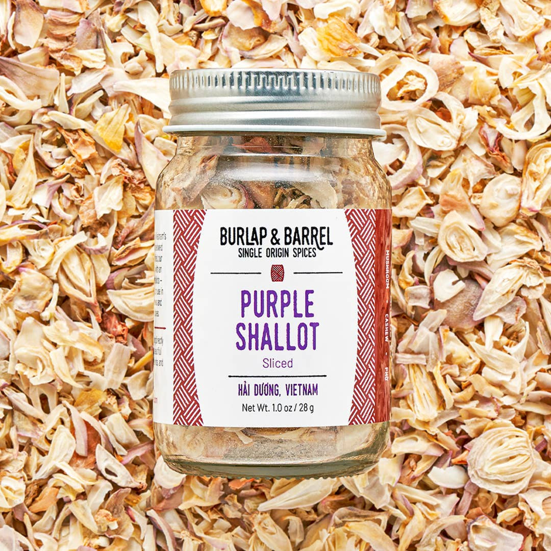 Purple Shallot Slices