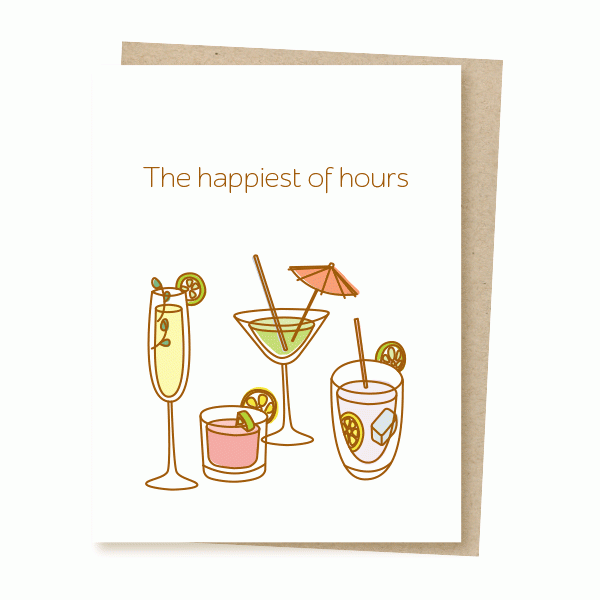The Happiest of Hours Card