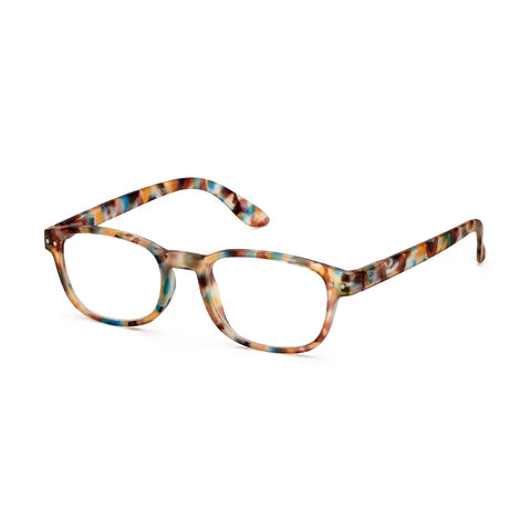 Rectangular #B Blue Tortoise Reader