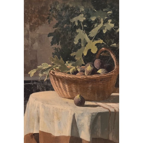 Figs in Basket 2 Artist Board