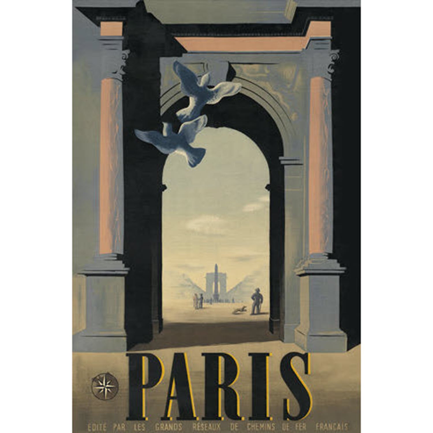 Paris Edite Par Les Grands Art Print