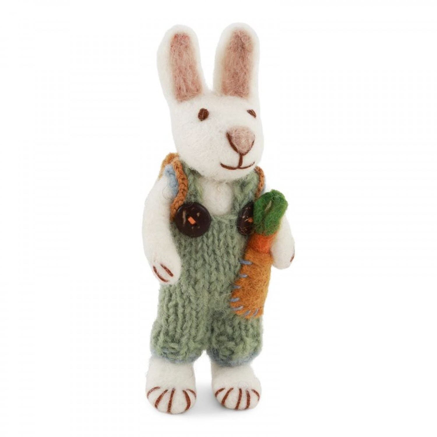 Boy Bunny w/ Carrot & Backpack