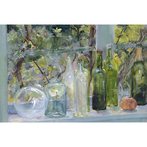 Bottles in Window Artist Board