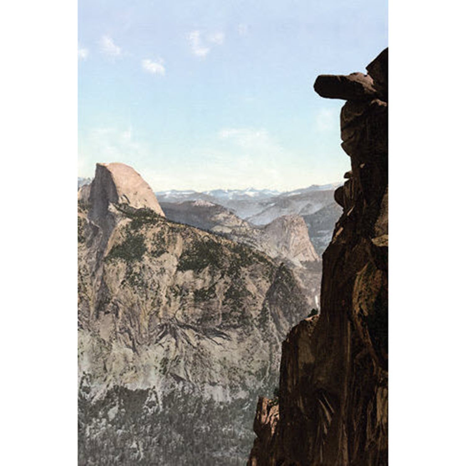 Glacier Point 1898 Art Print