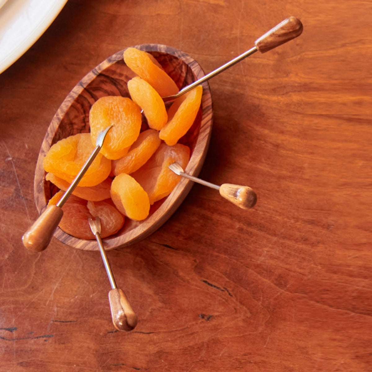 Italian Olivewood Aperitivo Fork