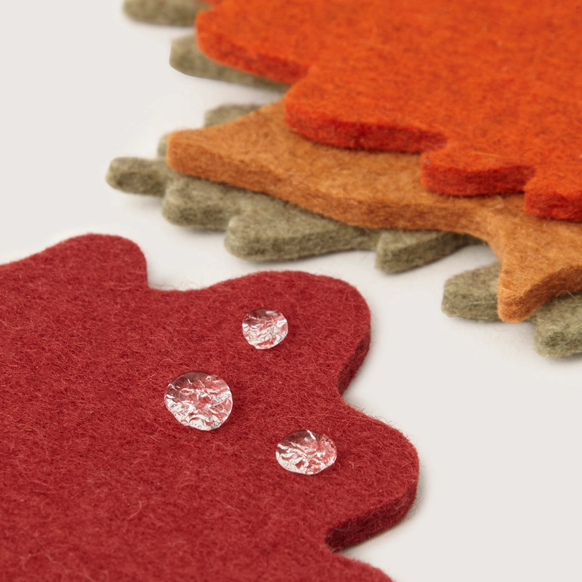 Autumn Leaf Coasters 4 Pack