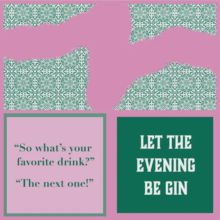 Be Gin Cocktail Napkin