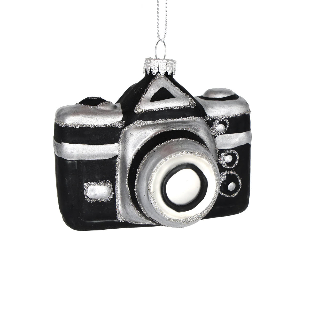 Black Camera Ornament