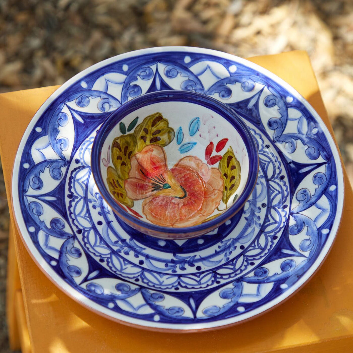 Alentejo Terracotta Dip Bowl  Blossom