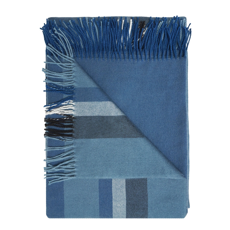 Blue Lagoon Baby Alpaca Throw