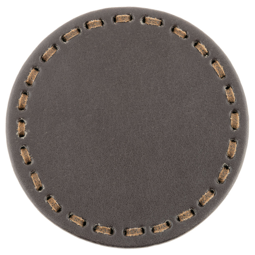 Leather Bronco  Brown Coaster Set