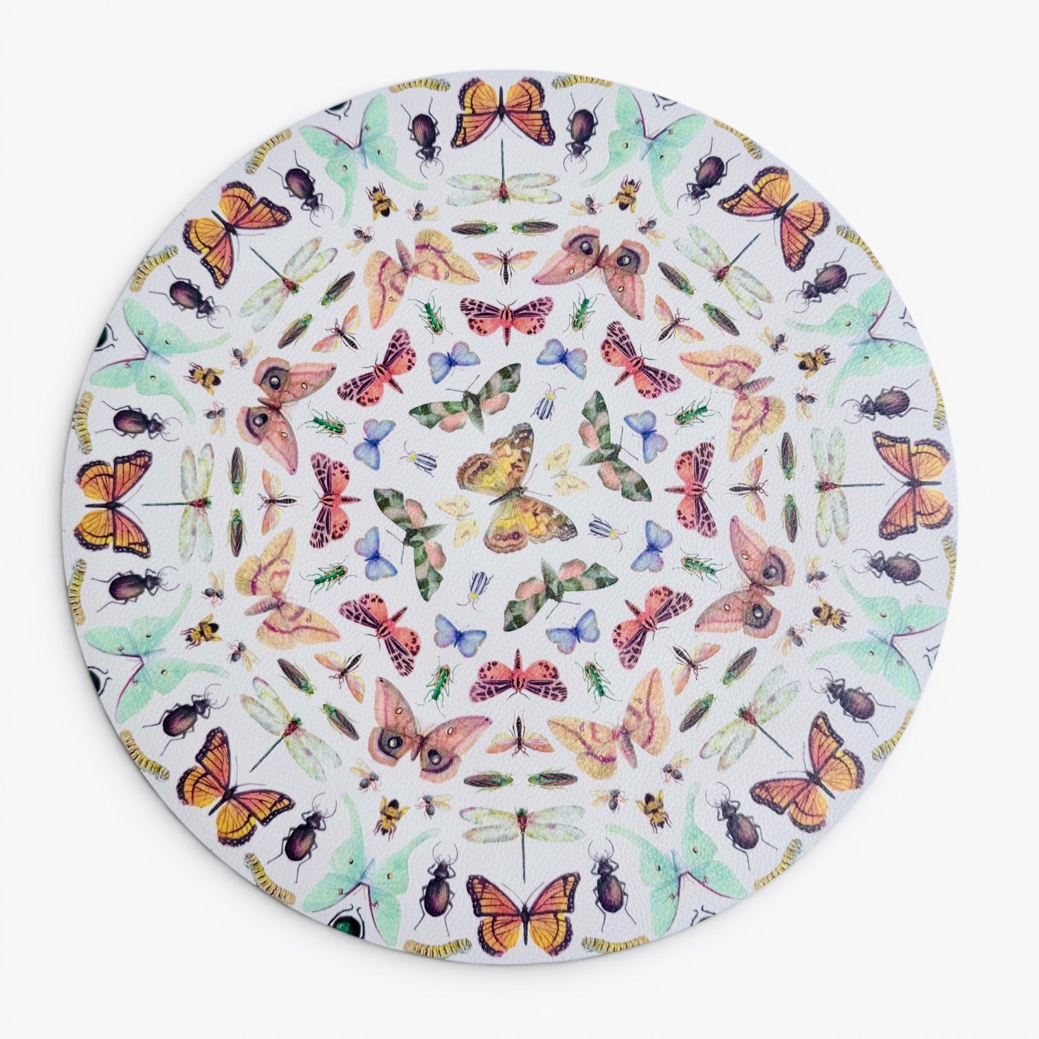 Radical Insect Round Placemat