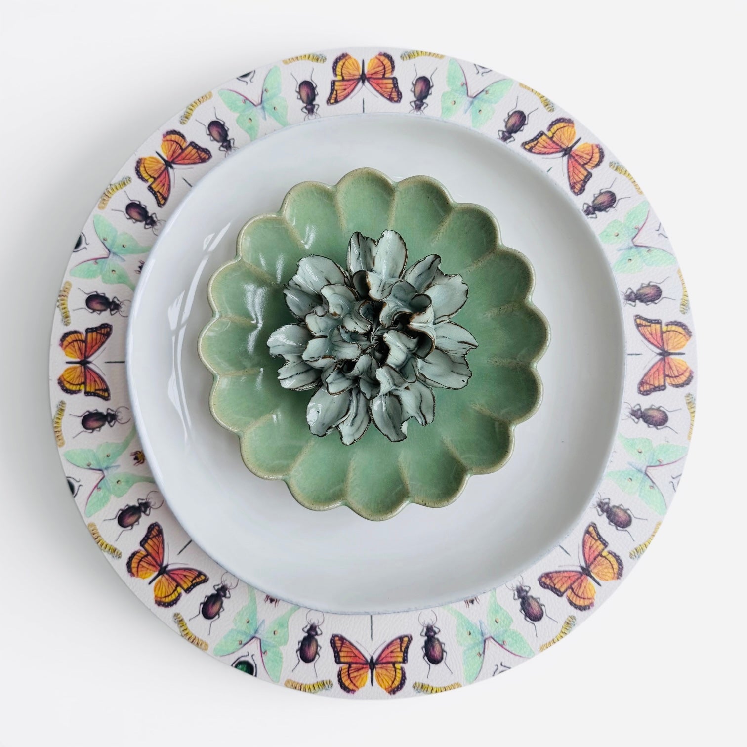 Radical Insect Round Placemat