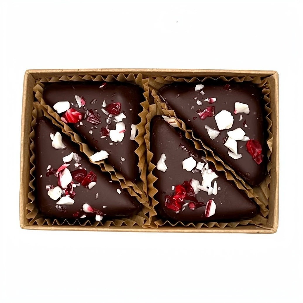 Candy Cane Crunch Truffle Box
