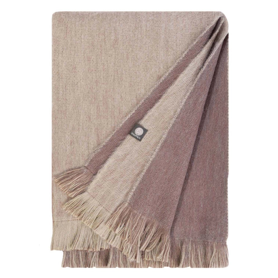 Chestnut Alpaca Throw