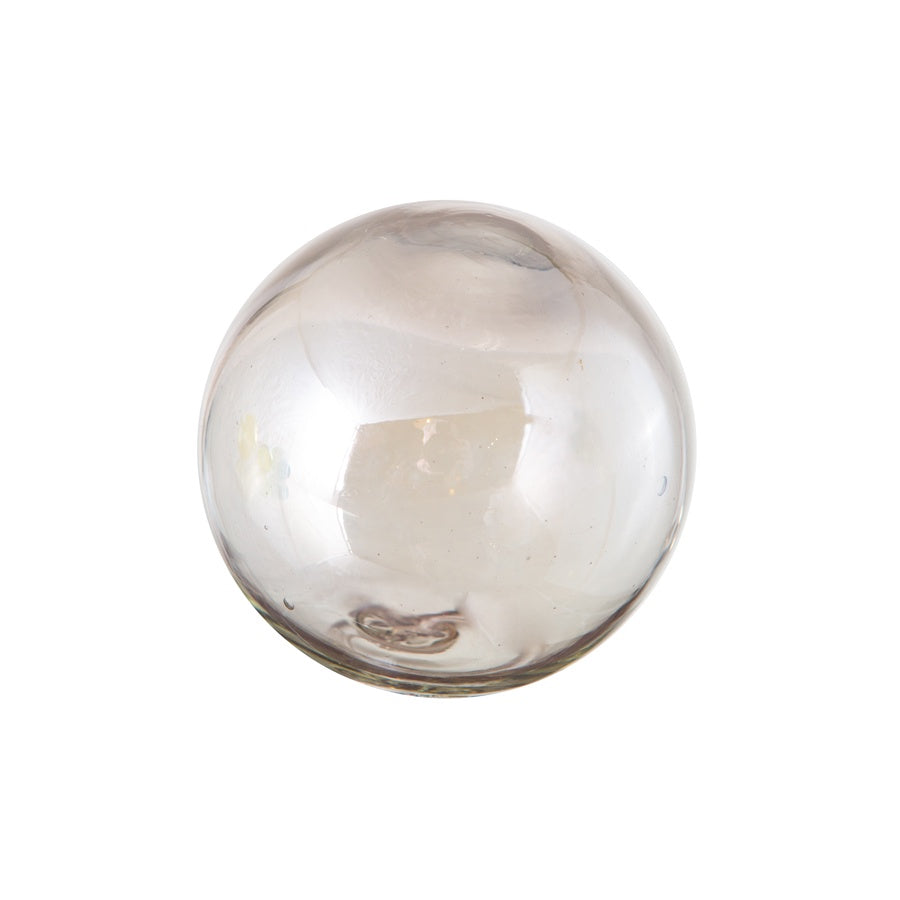 Clear 3-Inch Luster Sphere