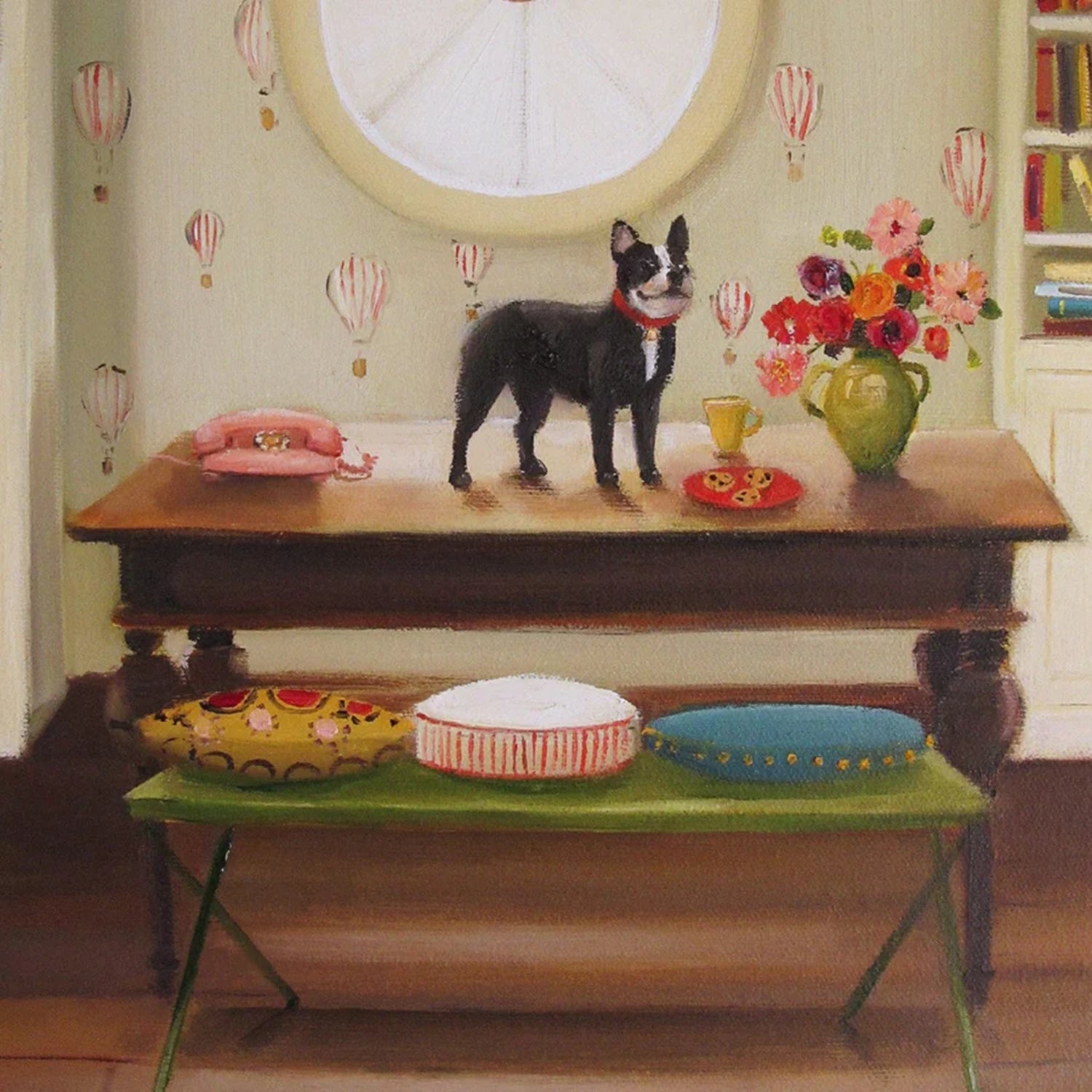 Coco's View From the Top Art Print