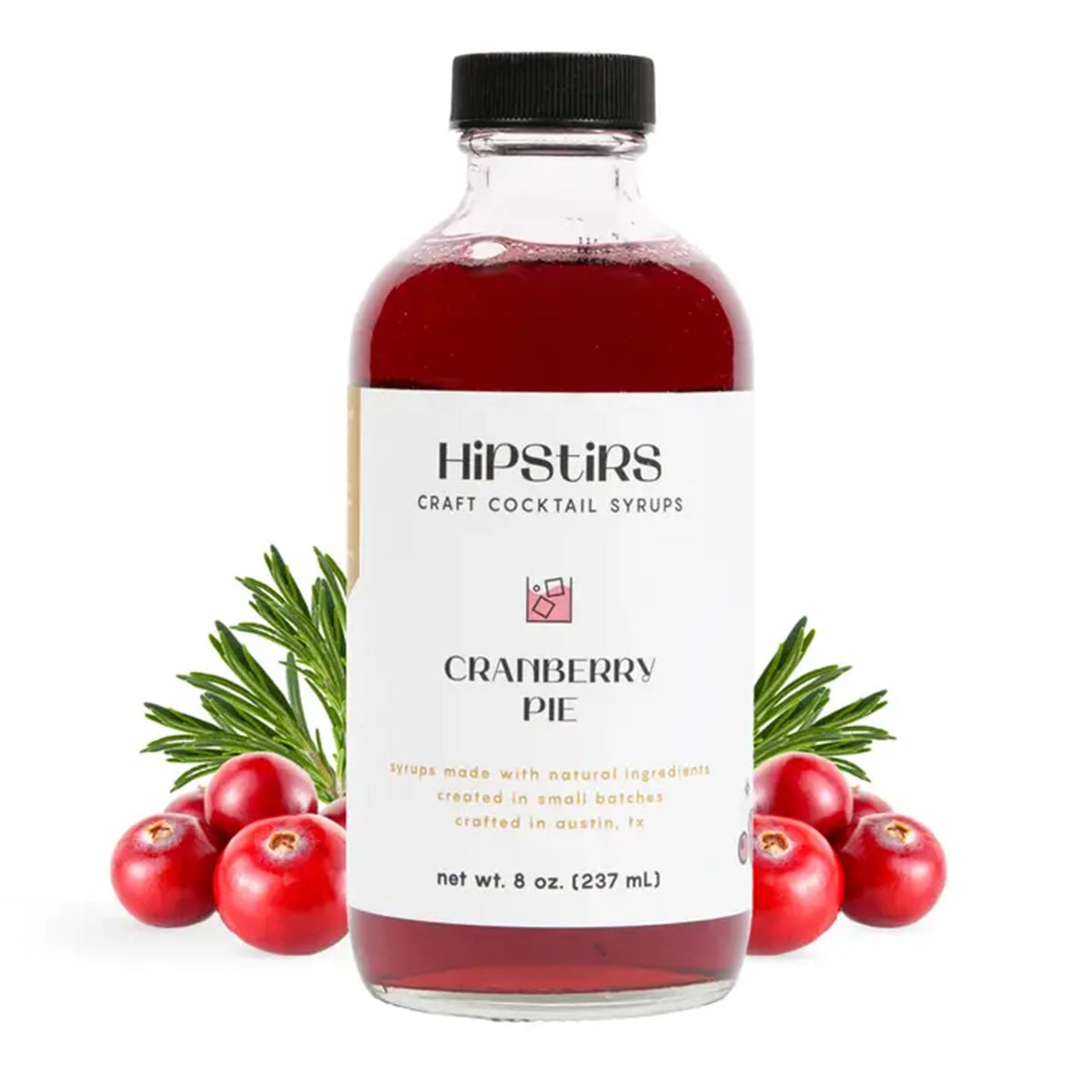 Cranberry Pie Cocktail Syrup