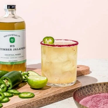 Cucumber Jalapeno Cocktail Mixer