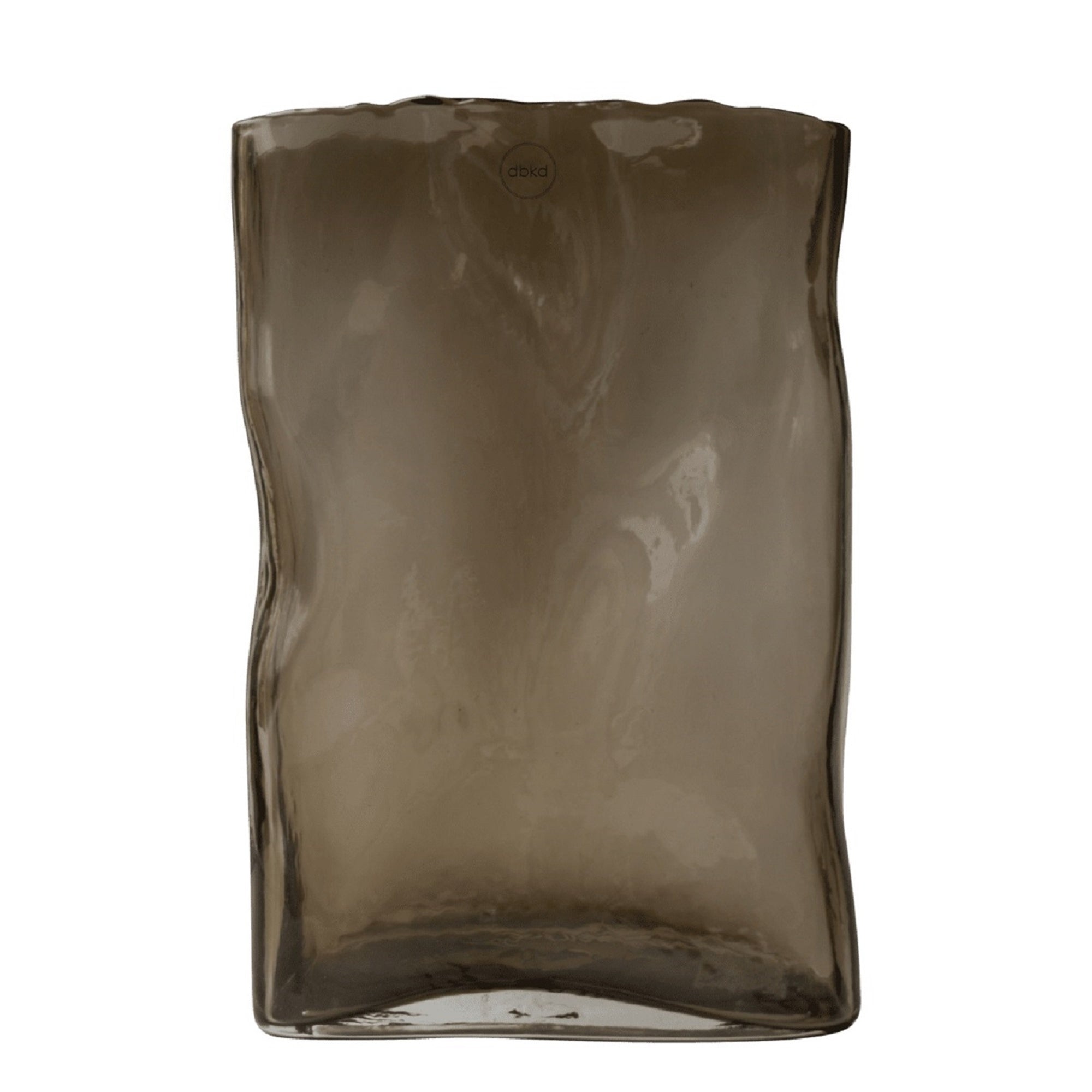 Meadow Glass Brown Vase