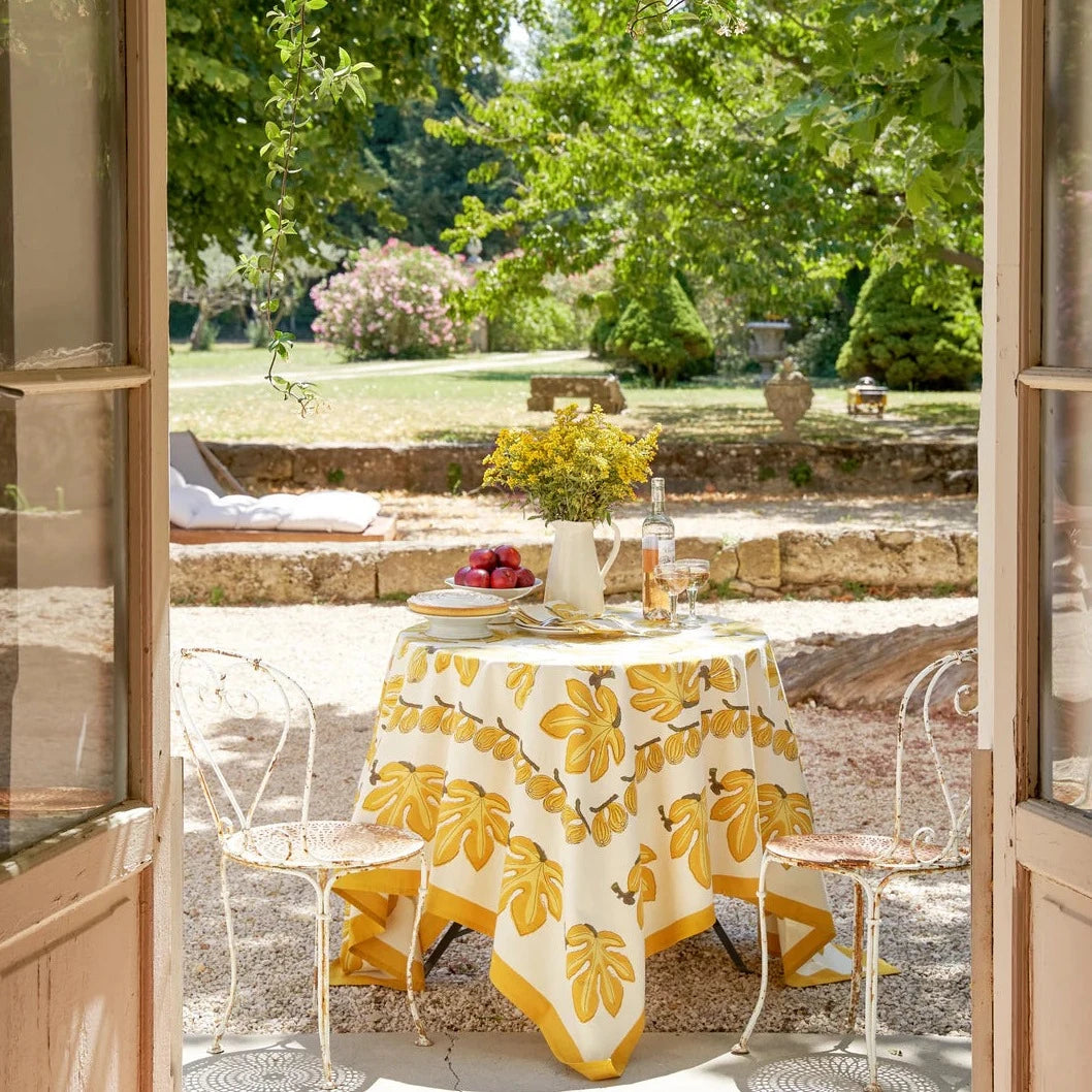 Fig Citrine Tablecloth