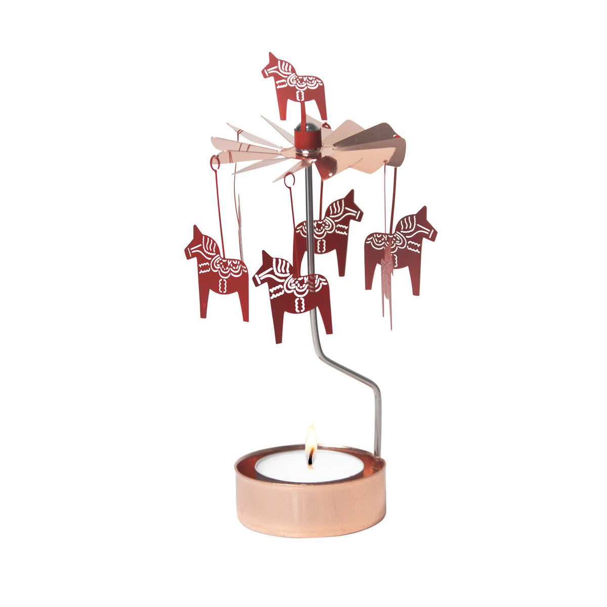 Dala Horse Rotary Candle