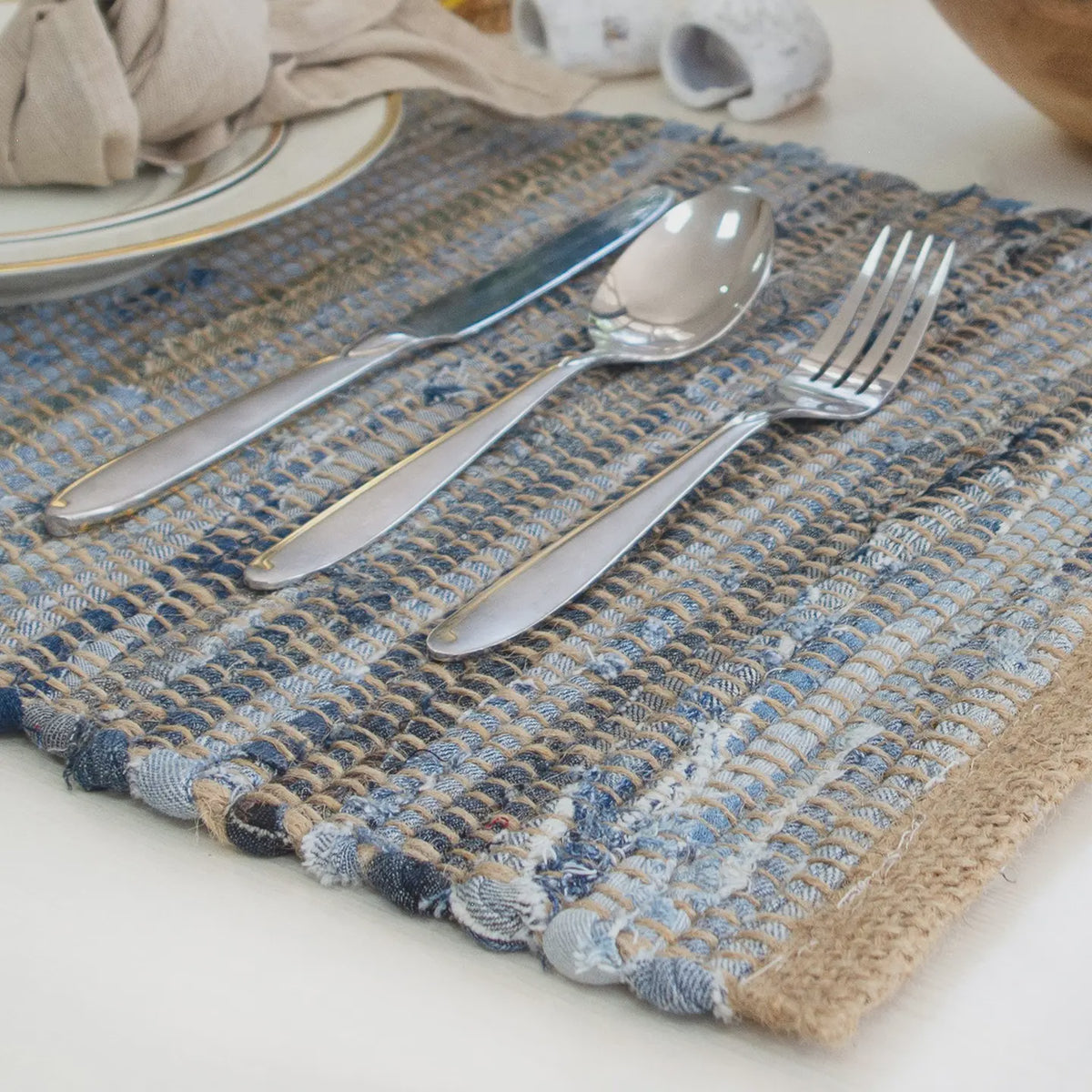 Denim Jute Placemat