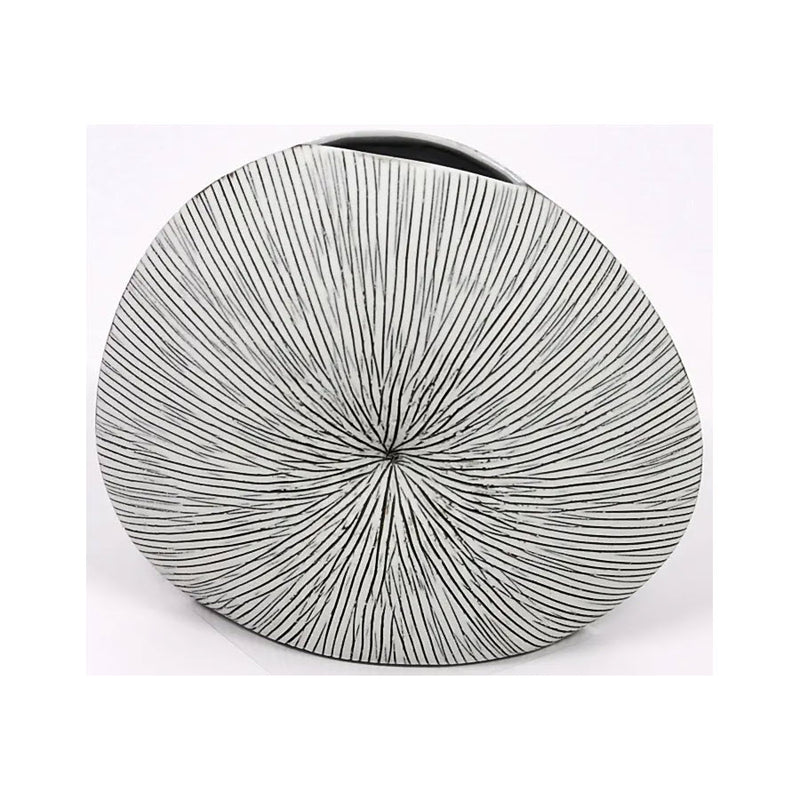 Diva Round Mini Black Stripe