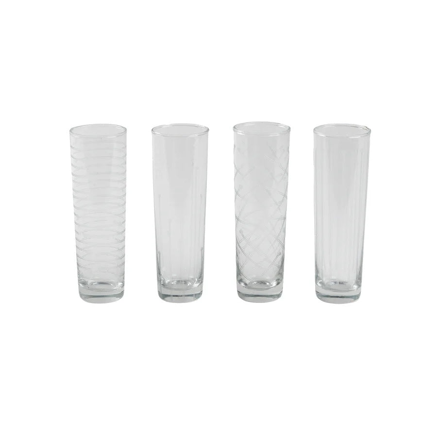 Edelweiss  Flute Set of 4