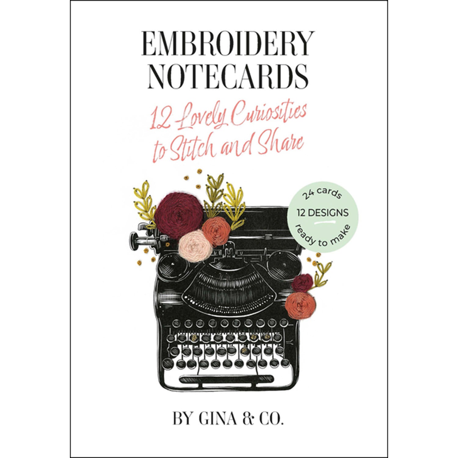 Embroidery Notecards