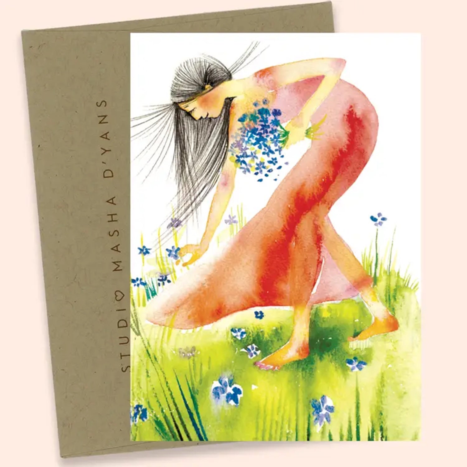 Flower Picker Card